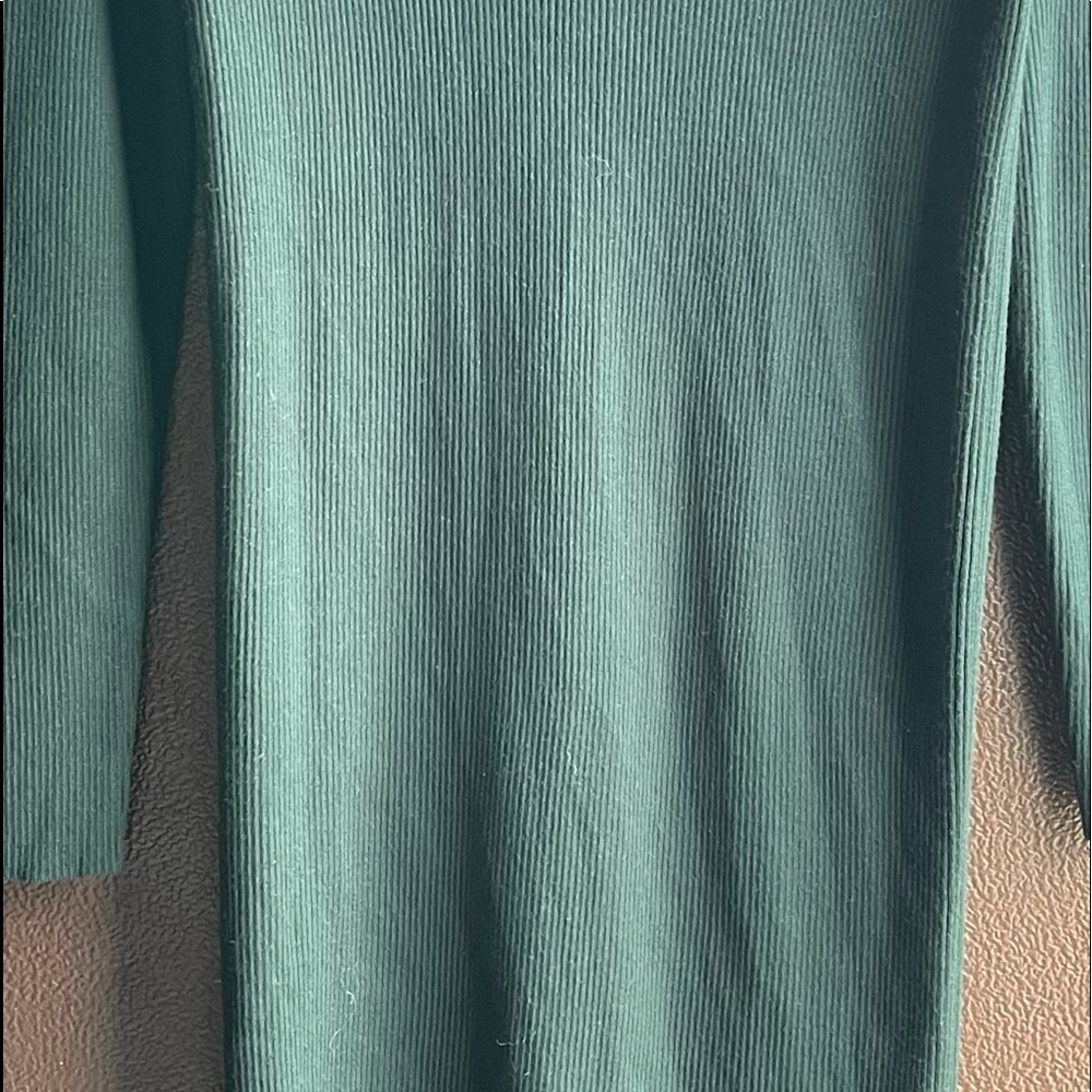 Long sleeve knit dress